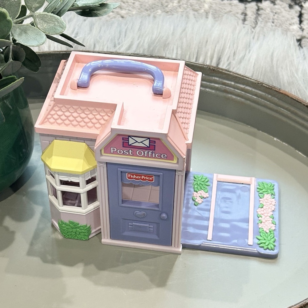 Vtg 2002 Mattel Fisher‎ Price Sweet Streets POST OFFICE